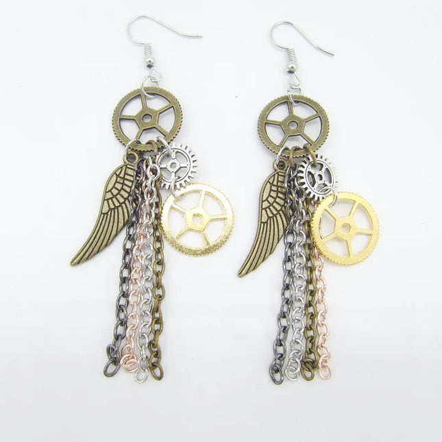 Vintage Gears Earrings