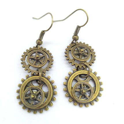 Vintage Gears Earrings