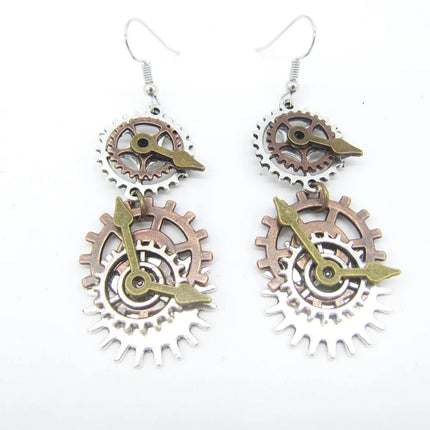 Vintage Gears Earrings