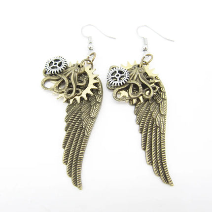 Vintage Gears Earrings