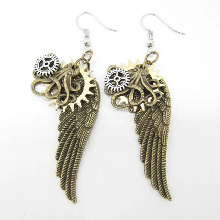 Vintage Gears Earrings