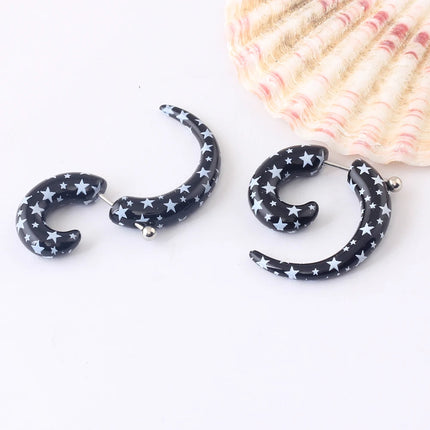 Spiky Spirals Earrings