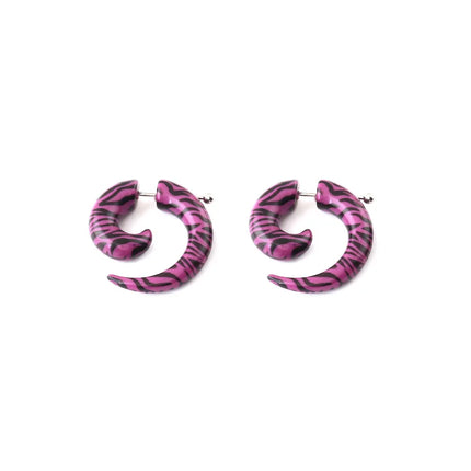 Spiky Spirals Earrings