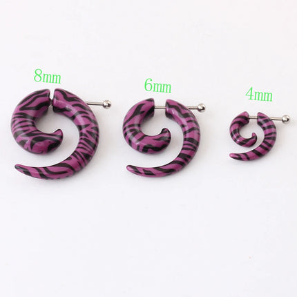 Spiky Spirals Earrings