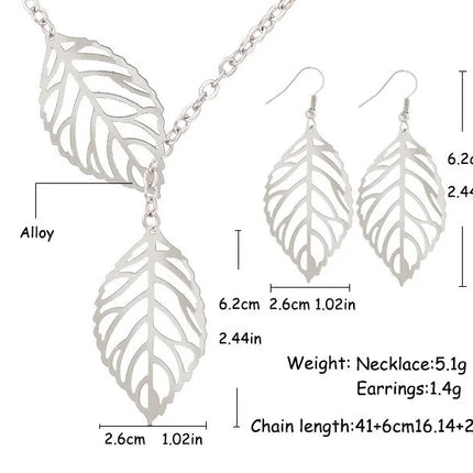 Elegant Leaves Earrings