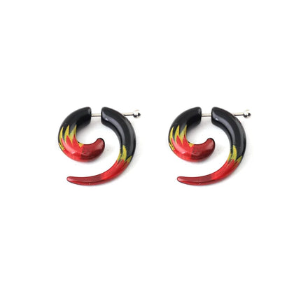 Spiky Spirals Earrings