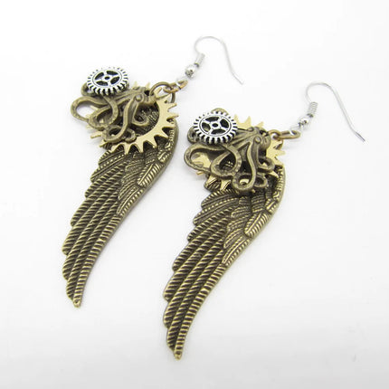 Vintage Gears Earrings