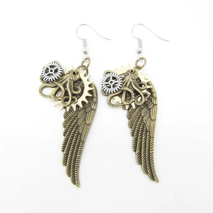 Vintage Gears Earrings