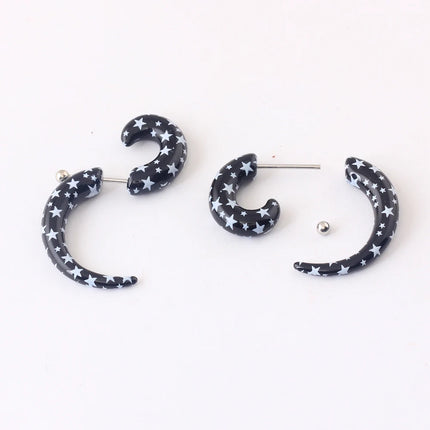 Spiky Spirals Earrings
