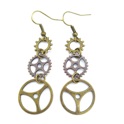 Vintage Gears Earrings