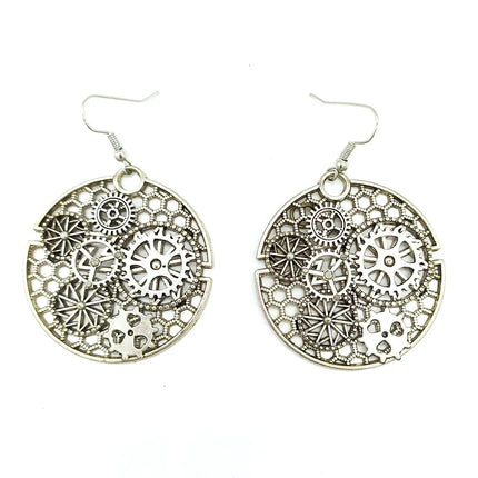 Vintage Gears Earrings