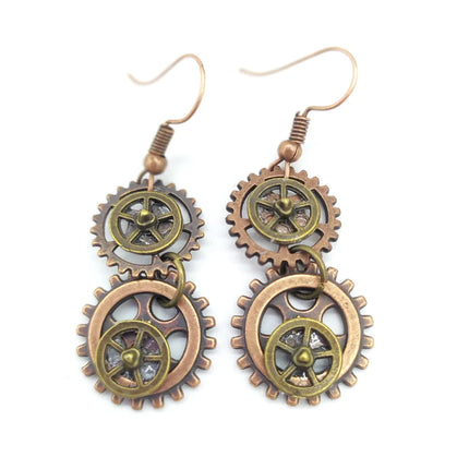 Vintage Gears Earrings