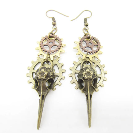Vintage Gears Earrings