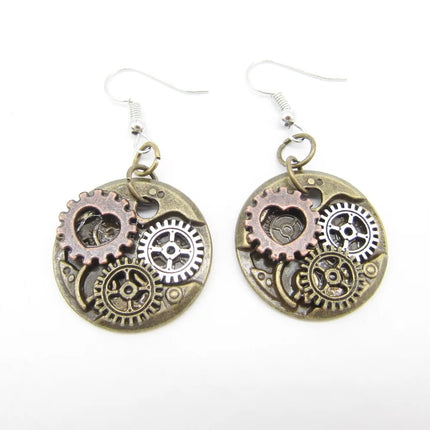 Vintage Gears Earrings