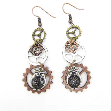 Vintage Gears Earrings
