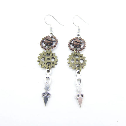 Vintage Gears Earrings