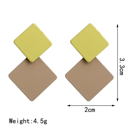 Geometric Shapes Earrings