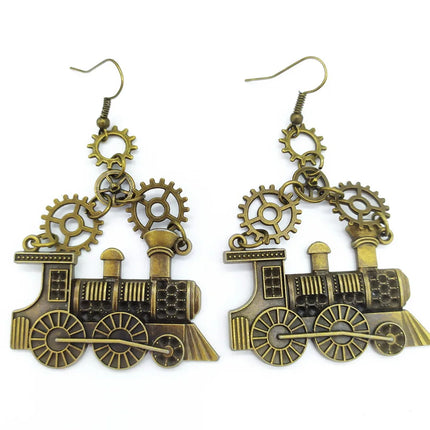 Vintage Gears Earrings