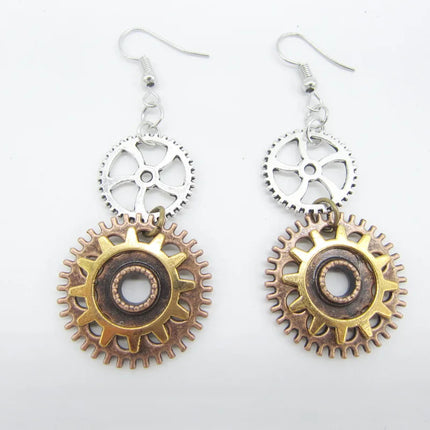 Vintage Gears Earrings
