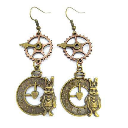 Vintage Gears Earrings