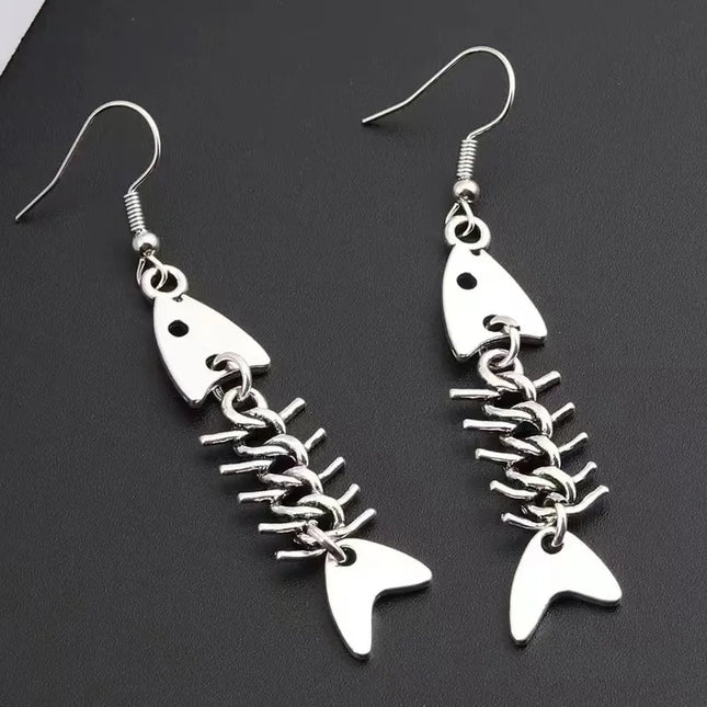 Fish Bone Earrings