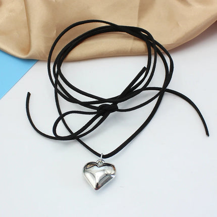 Convex Heart Necklace