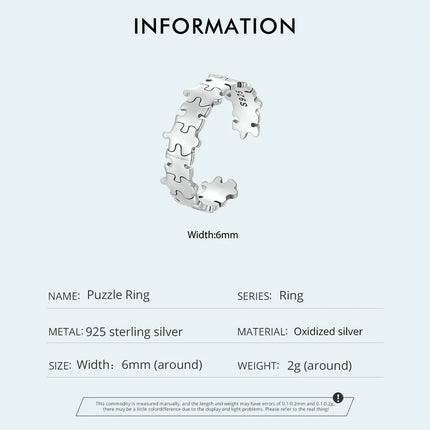 Puzzle Love Ring