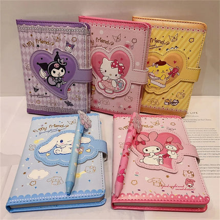 Dear Diary, Hello Kitty - Notebook Journal + Gel Pen - Gift Set, Stationery Set