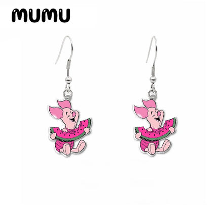 Winnie the Pooh Dangle Earrings