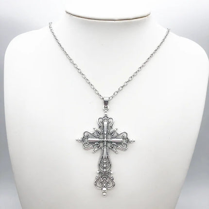 Gothic Cross Necklace