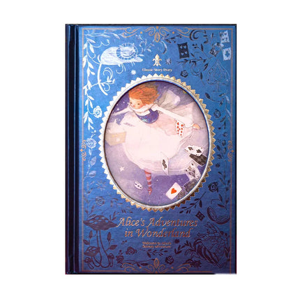 Alice in Wonderland Hardcover Notebook Journal
