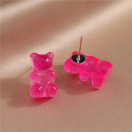 Candy Colors Animal Earrings