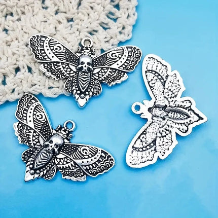 Quiet Moth Pendants x5