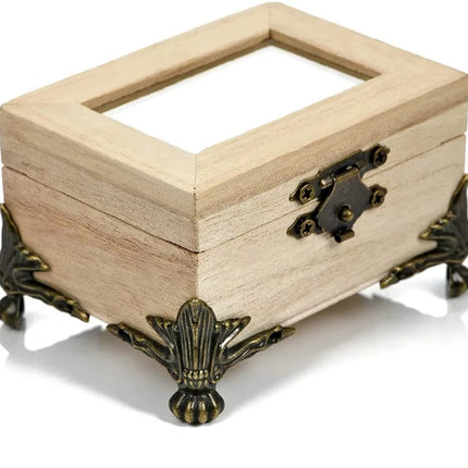 4PCS Antique Corner Box Legs