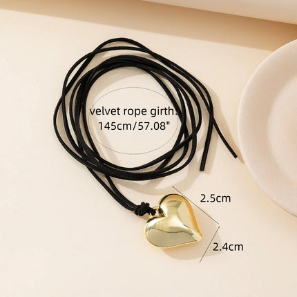 Convex Heart Necklace