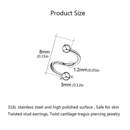 Upward Spiral Earrings