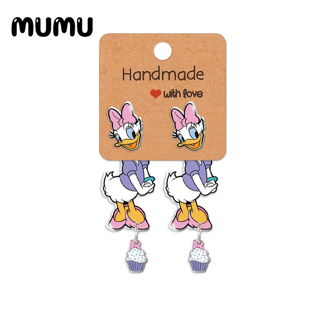 Donald Duck Stud Earrings