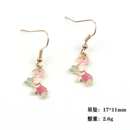 Winnie the Pooh Characters Earrings