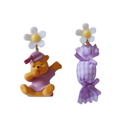 Winnie The Pooh Stud Earrings