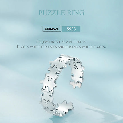 Puzzle Love Ring