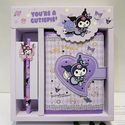 Dear Diary, Hello Kitty - Notebook Journal + Gel Pen - Gift Set, Stationery Set