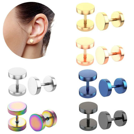Dumbbell Earrings
