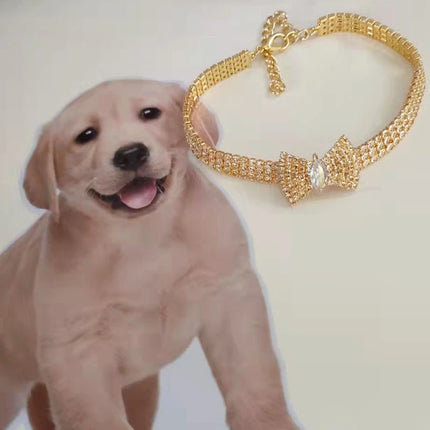 Rhinestone Pet Collar