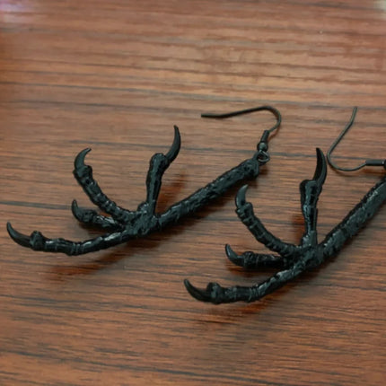 Black Talons Earrings