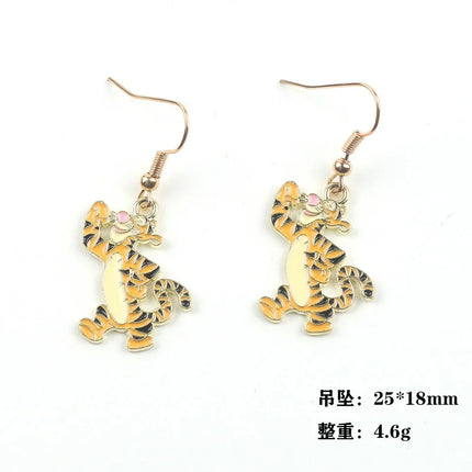 Winnie the Pooh Characters Earrings