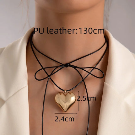 Convex Heart Necklace