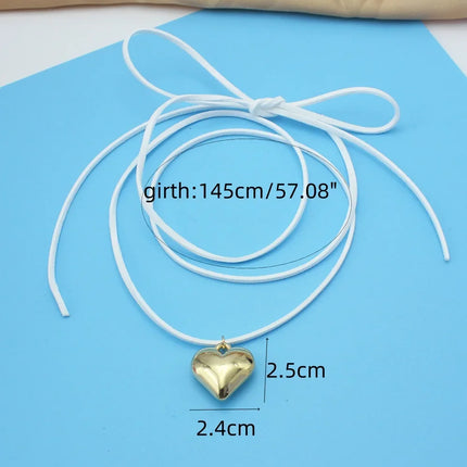 Convex Heart Necklace