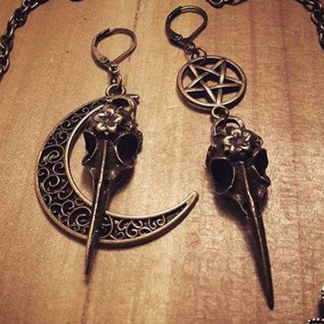 Raven Skull Pendant