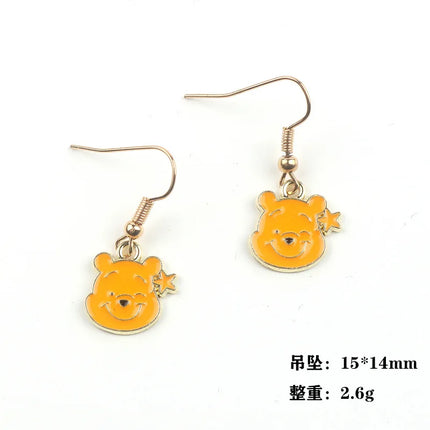 Winnie the Pooh Characters Earrings