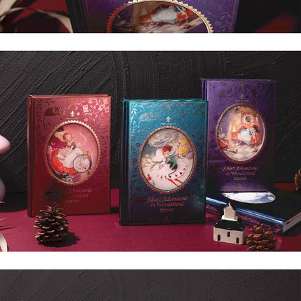Alice in Wonderland Hardcover Notebook Journal